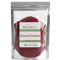 BAZARBUL Pure Sumac Spice Powder, 4 oz Resealable Bag