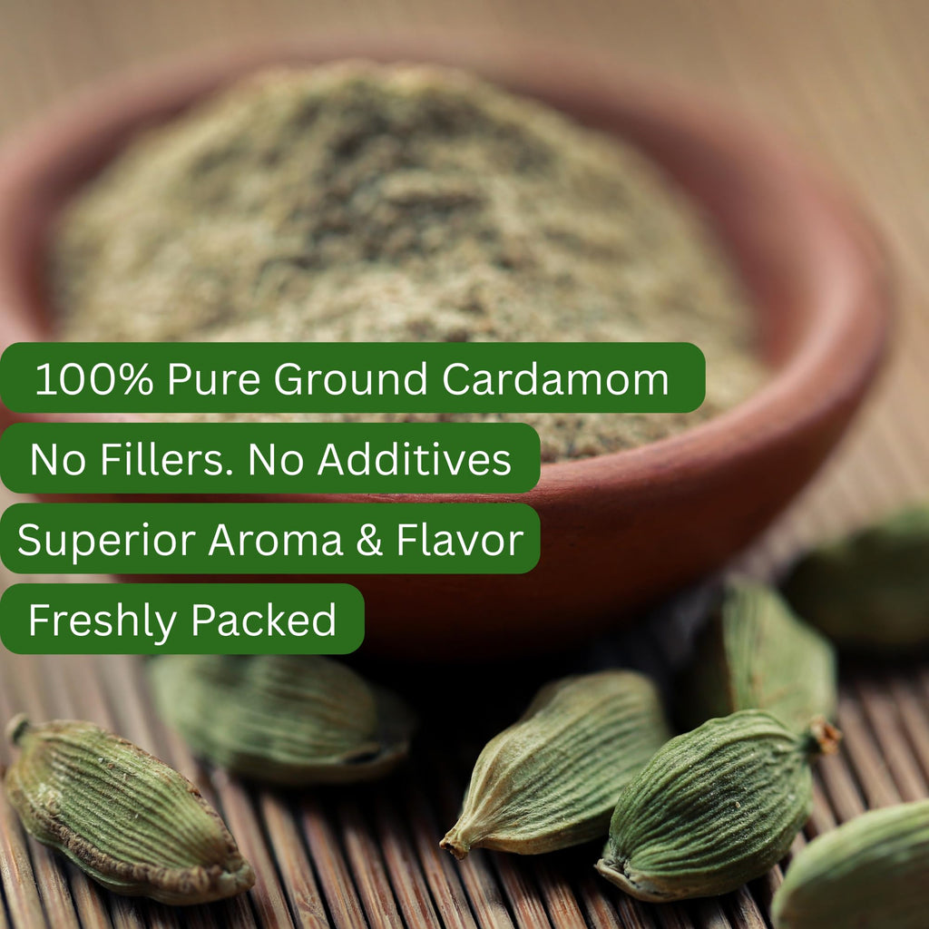 Cardamom Ground, 4 oz - Bazarbul