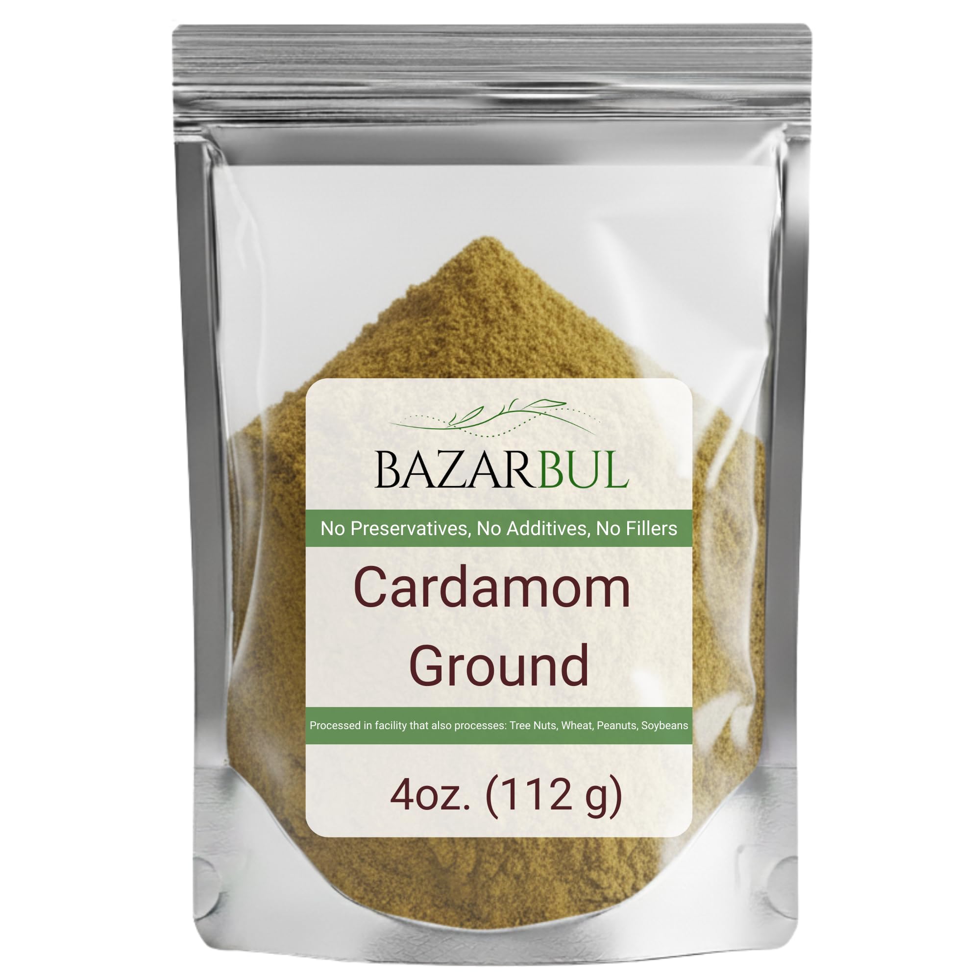 Cardamom Ground, 4 oz - Bazarbul