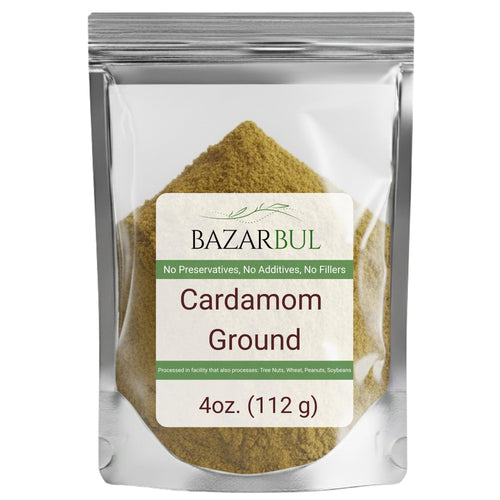Cardamom Ground, 4 oz - Bazarbul