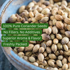 Coriander Seeds Whole, 5.3oz