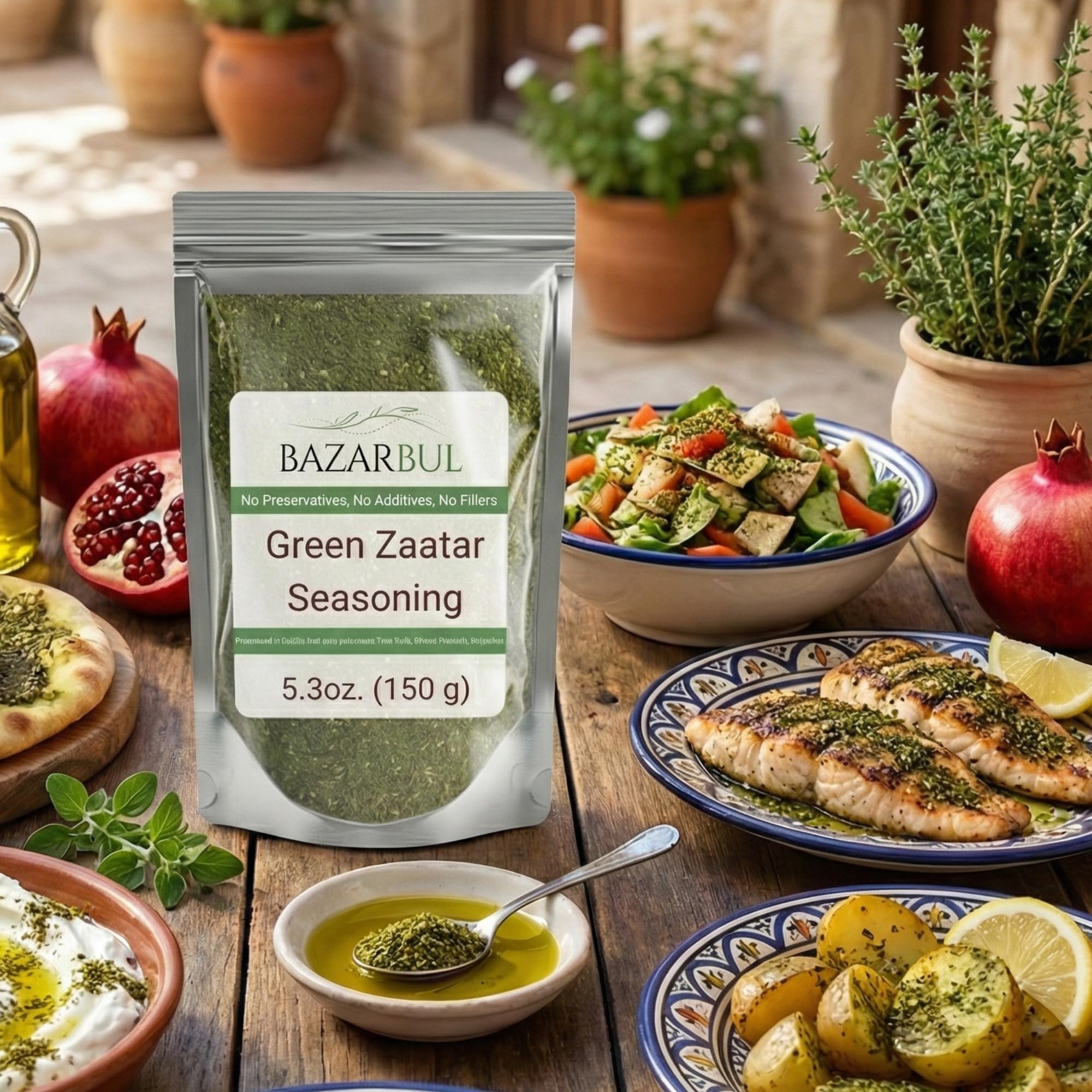 Green Zaatar Seasoning