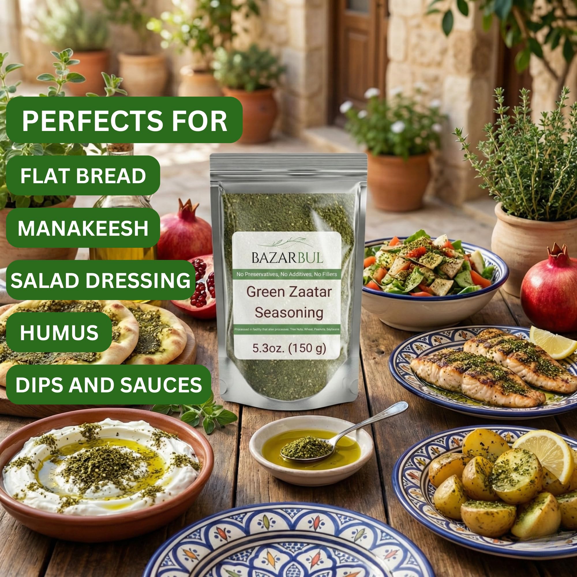 Green Zaatar Seasoning
