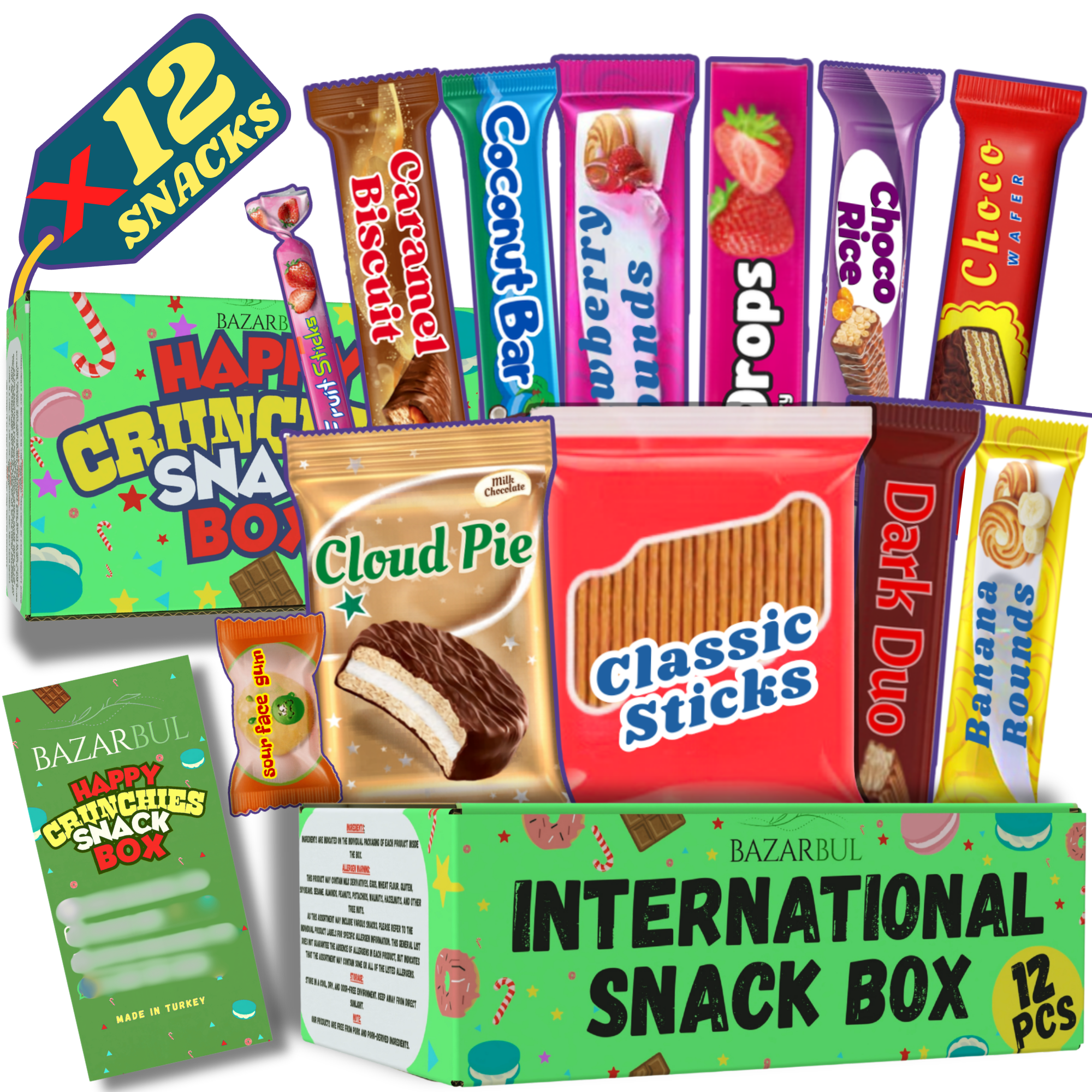 International Snack Box, 12+