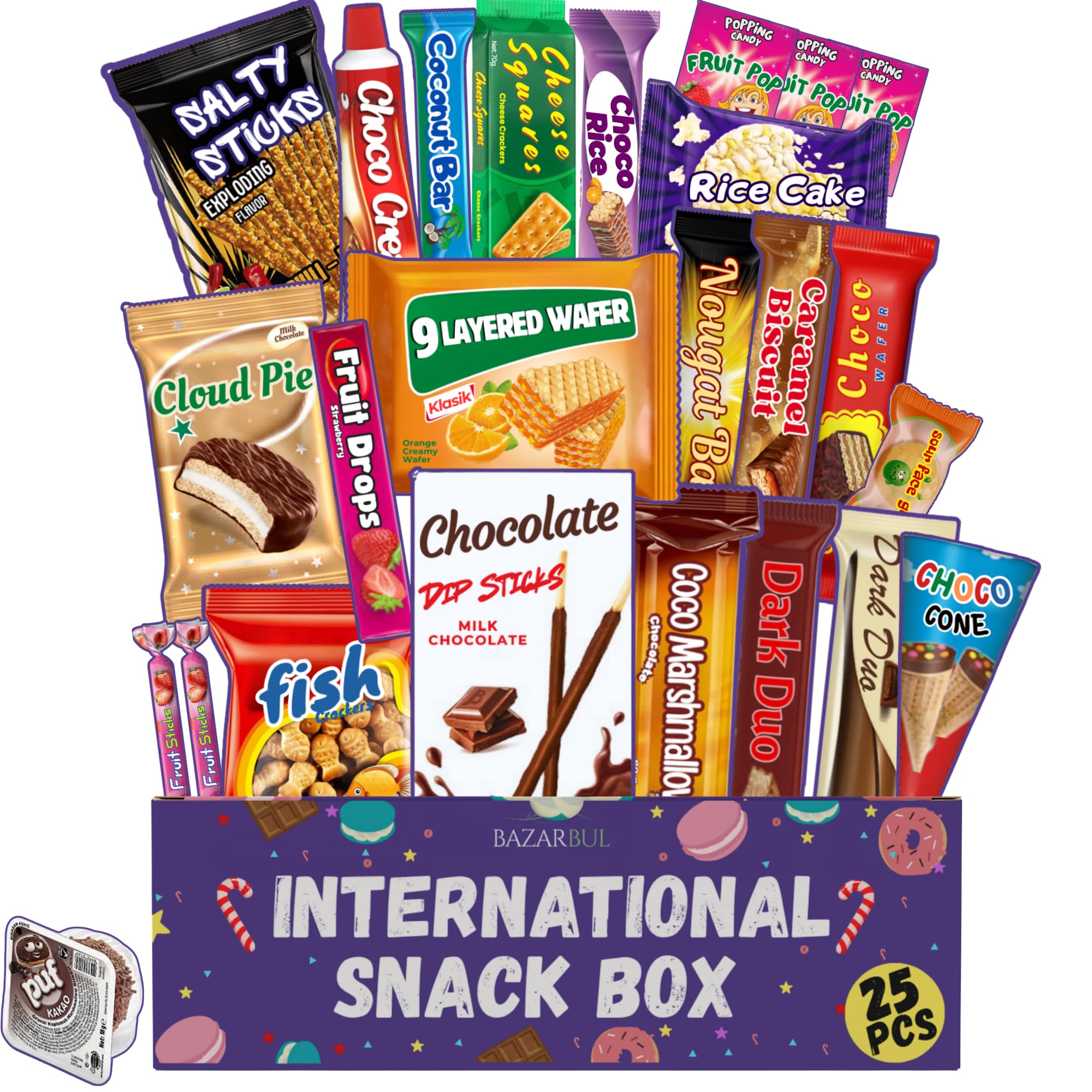 International Snack Box, 25+ - Bazarbul