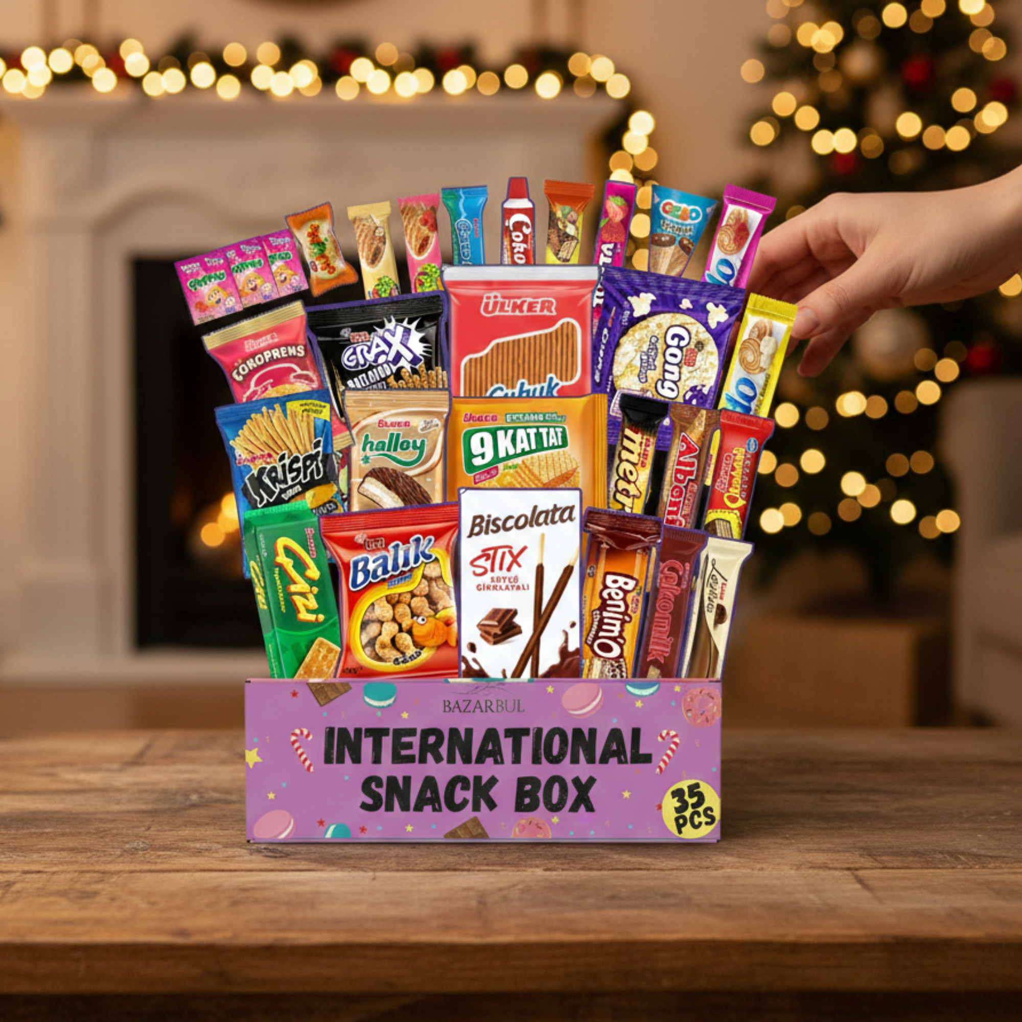 International Snack Box, 35+