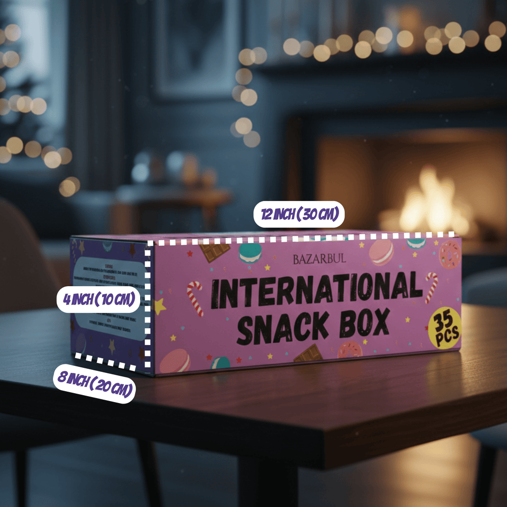 International Snack Box, 35+