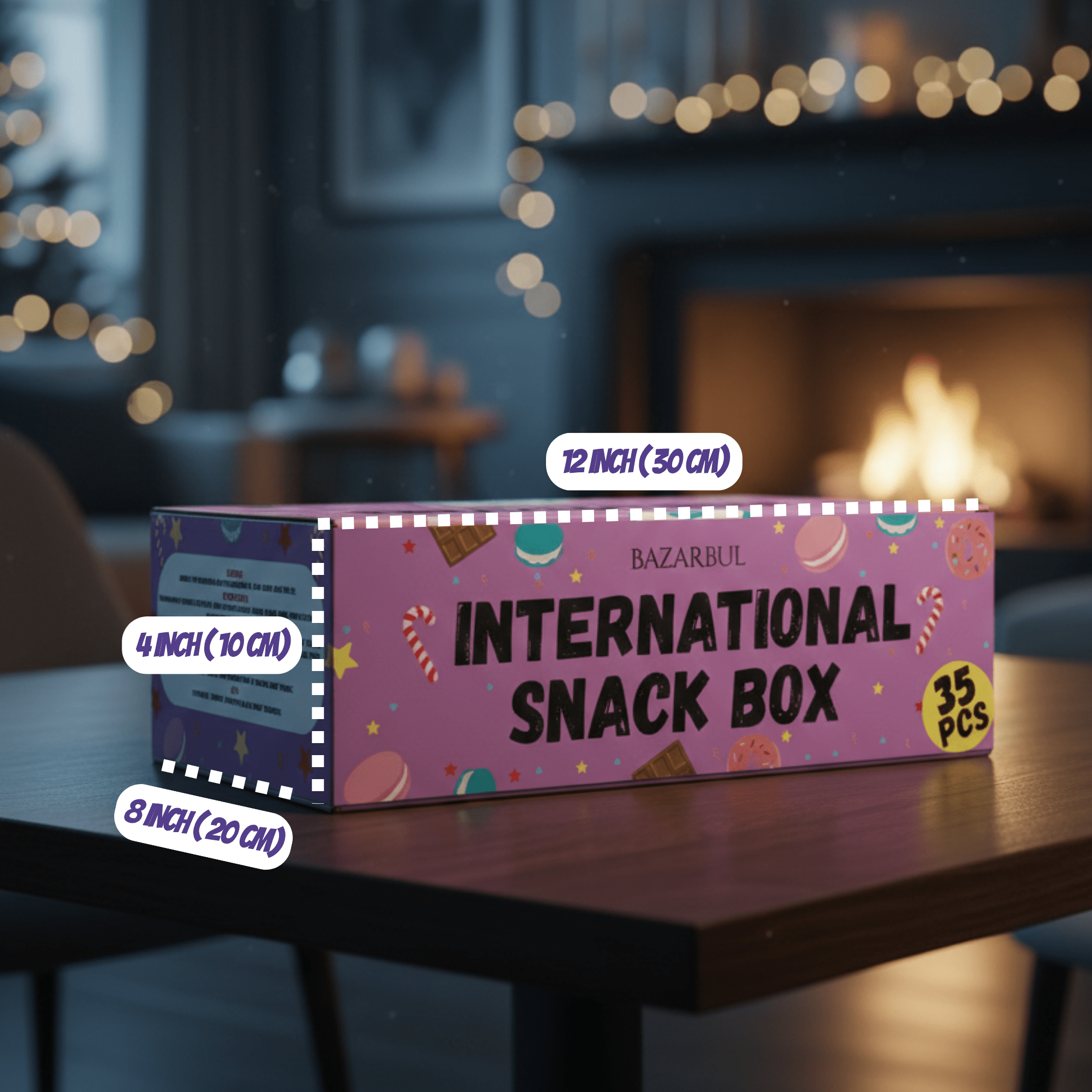 International Snack Box, 35+
