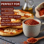 Premium Crushed Aleppo Pepper Flakes 4 Ounces - Bazarbul