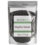 Premium Nigella Seeds (Black Cumin) 4 Oz - Bazarbul