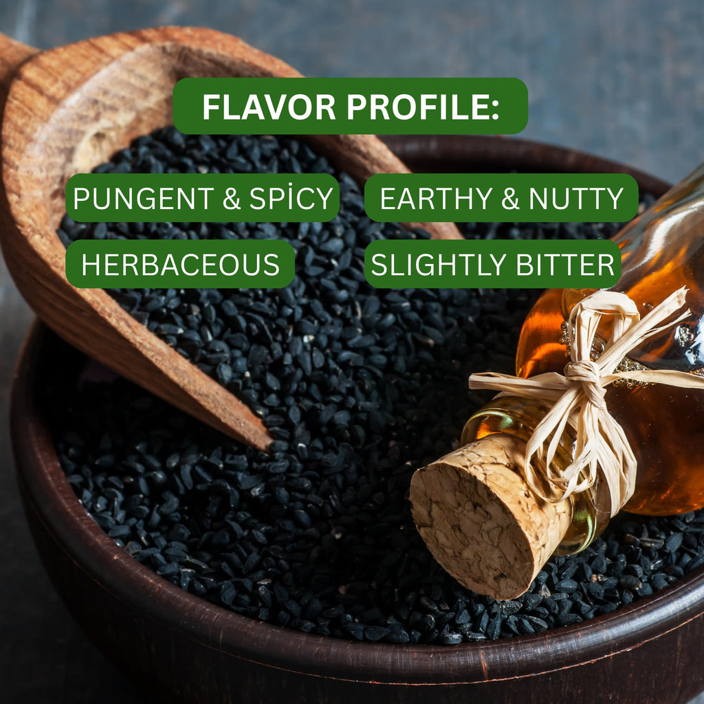 Premium Nigella Seeds (Black Cumin) 4 Oz - Bazarbul