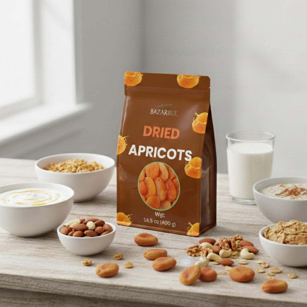 Sun Dried Turkish Apricots Resealable Bag, 14.5 Ounce