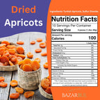 Sun Dried Turkish Apricots Resealable Bag, 14.5 Ounce