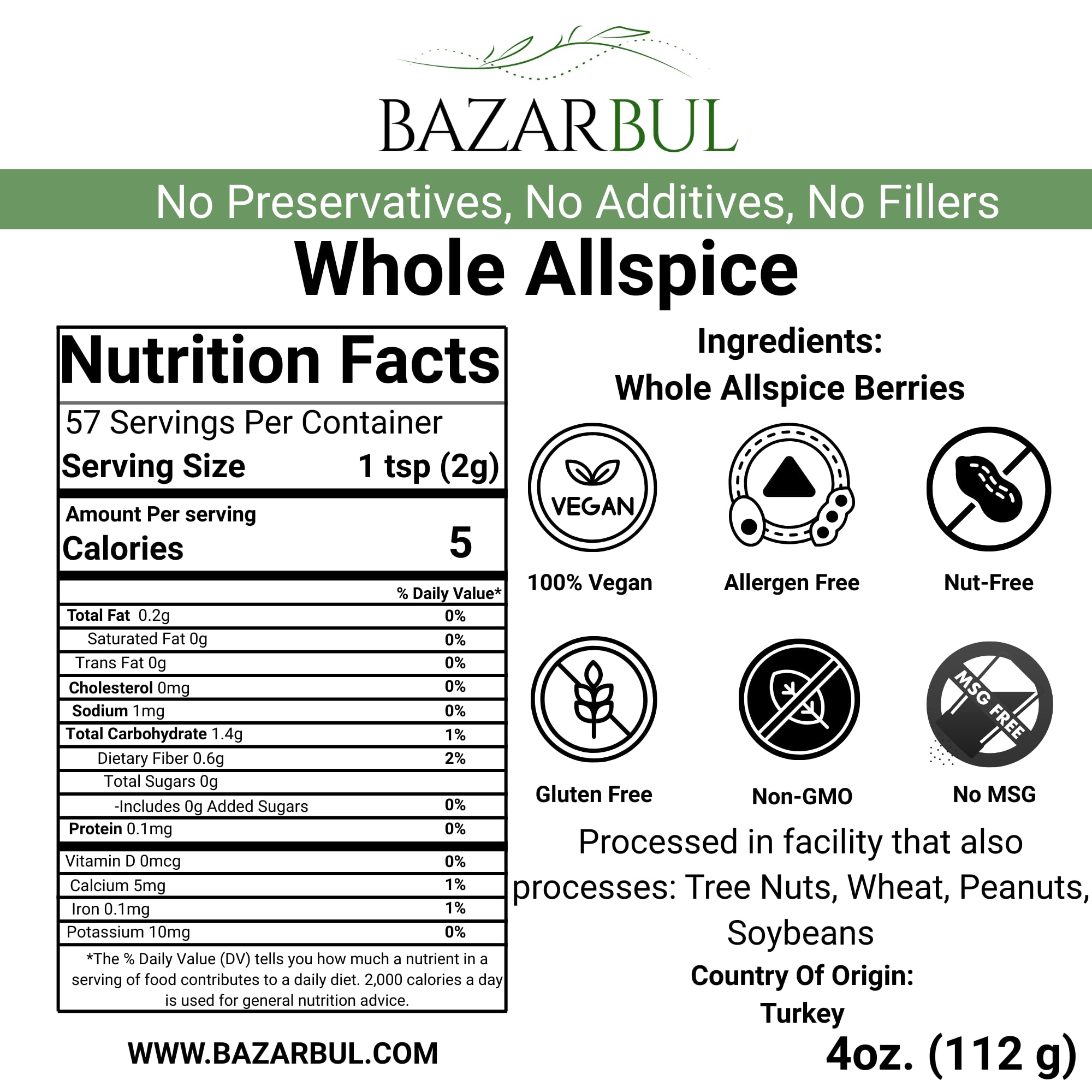 Whole Allspice Berries