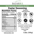 Zaatar Seasoning, 5.3oz, Real Za'atar - Bazarbul