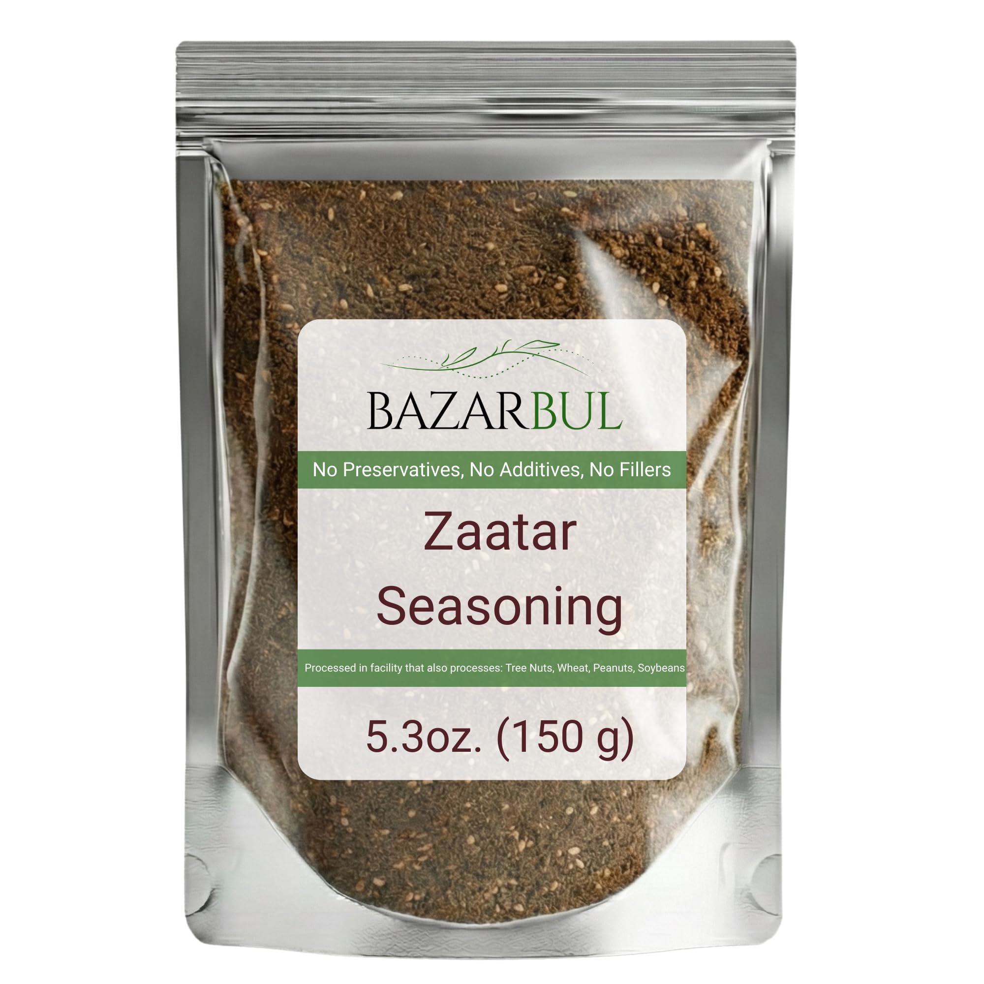 Zaatar Seasoning, 5.3oz, Real Za'atar - Bazarbul