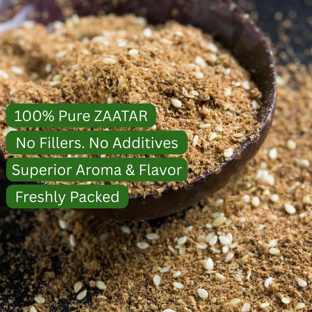 Zaatar Seasoning, 5.3oz, Real Za'atar - Bazarbul